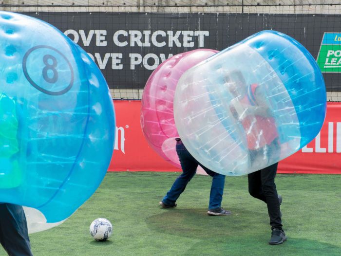Bubble Football Activity