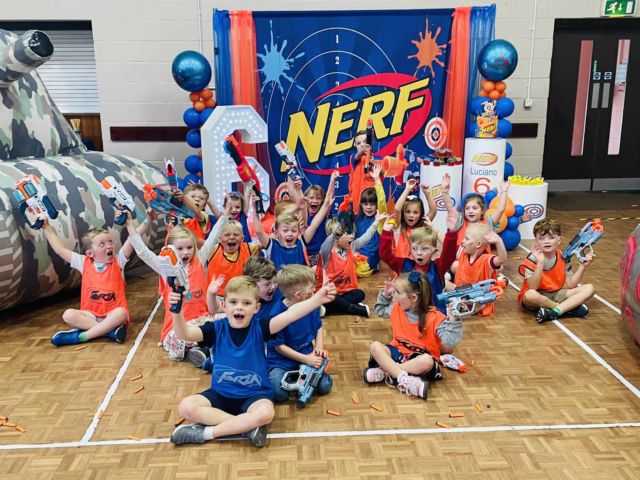 Kids Nerf Gun Party