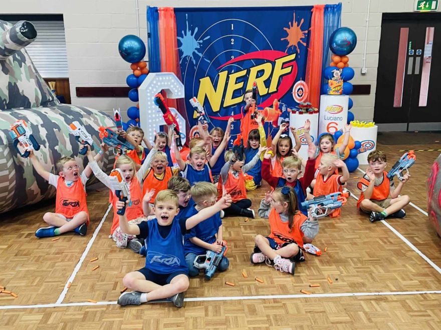 Kids Nerf Gun Party