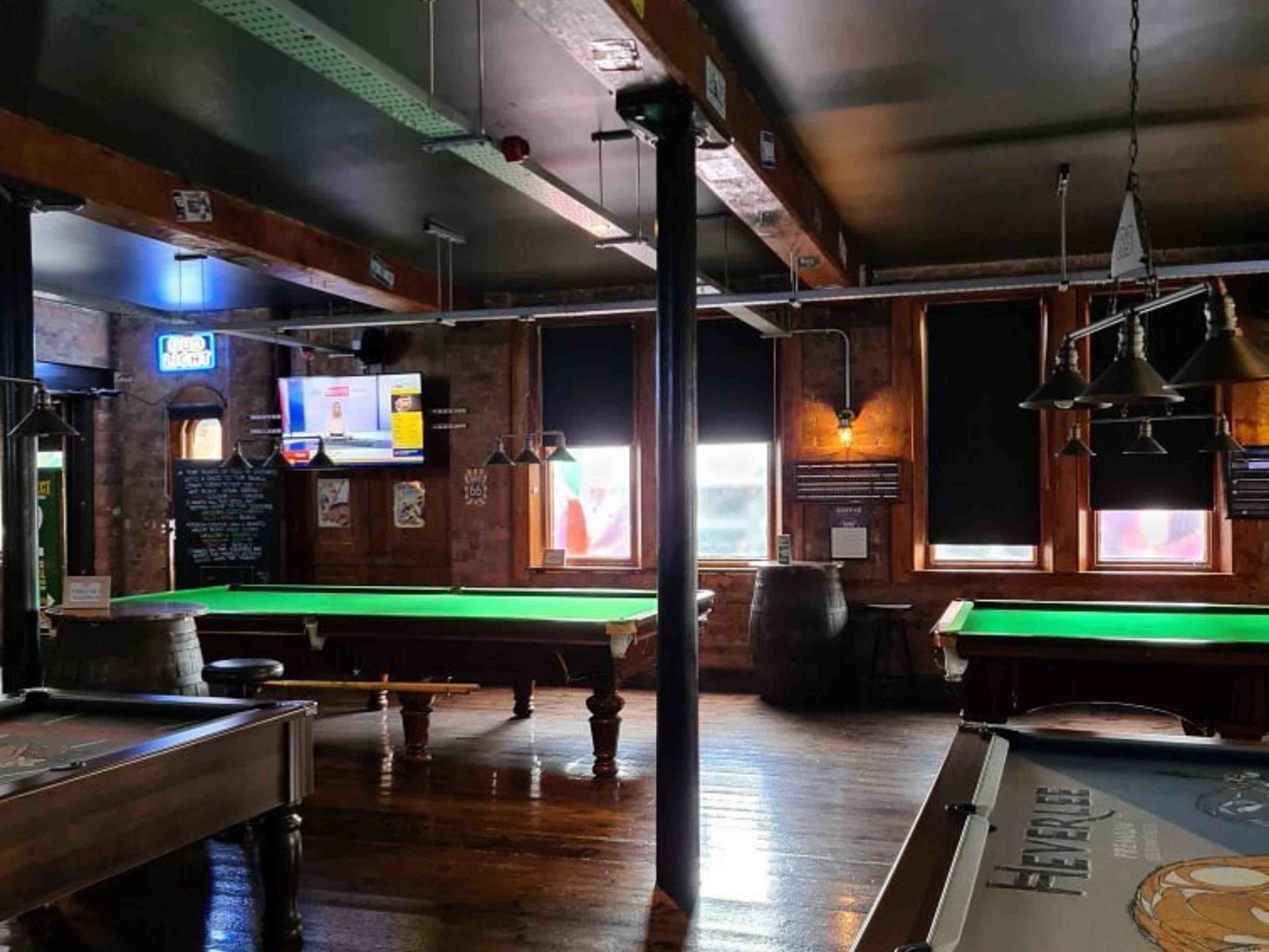 Best Sports Bars in England - Boston Pool Loft Liverpool