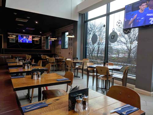 Best Sports Bars in England - Café Football Old Trafford Best Sports Bars in England - Café Football Old Trafford