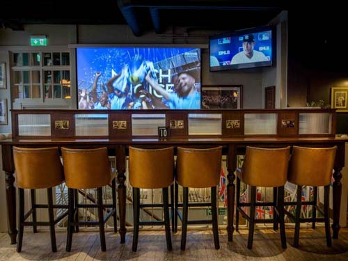 Best Sports Bars in England - Pavilion End, City of London Best Sports Bars in England - Pavilion End, City of London