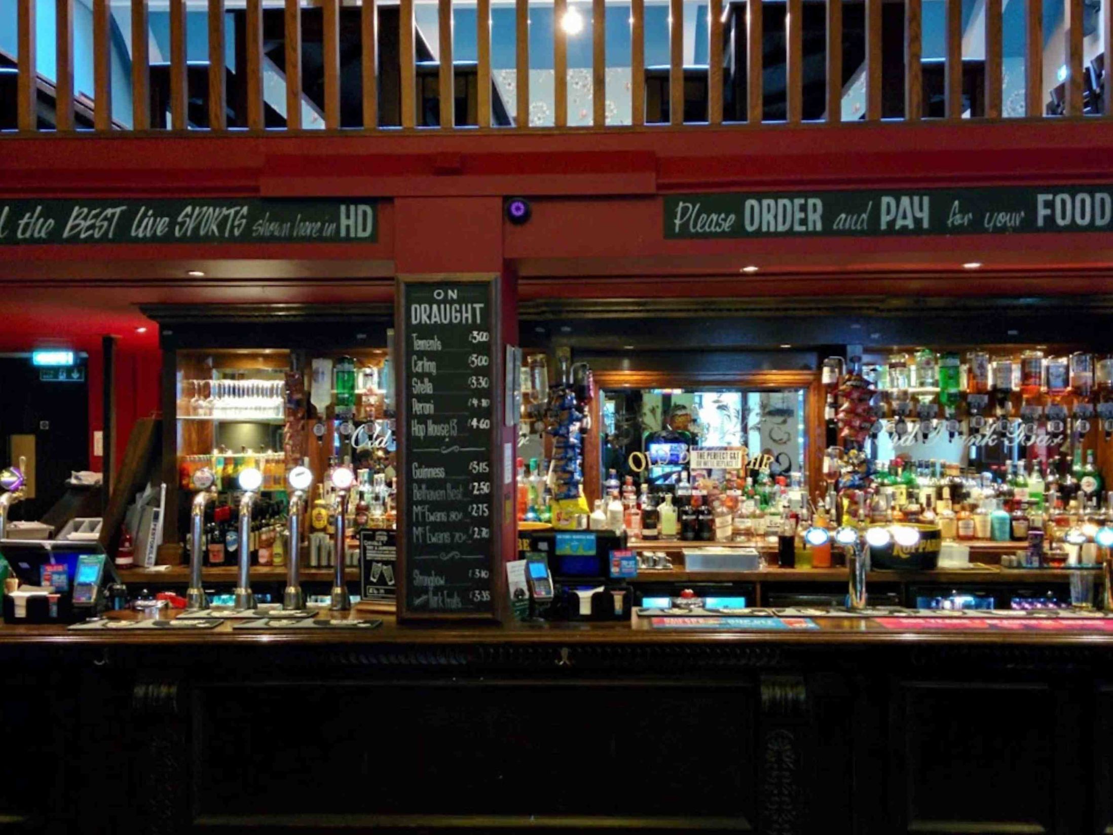 Best Sports Bars in Scotland - Old Bank Bar Dundee