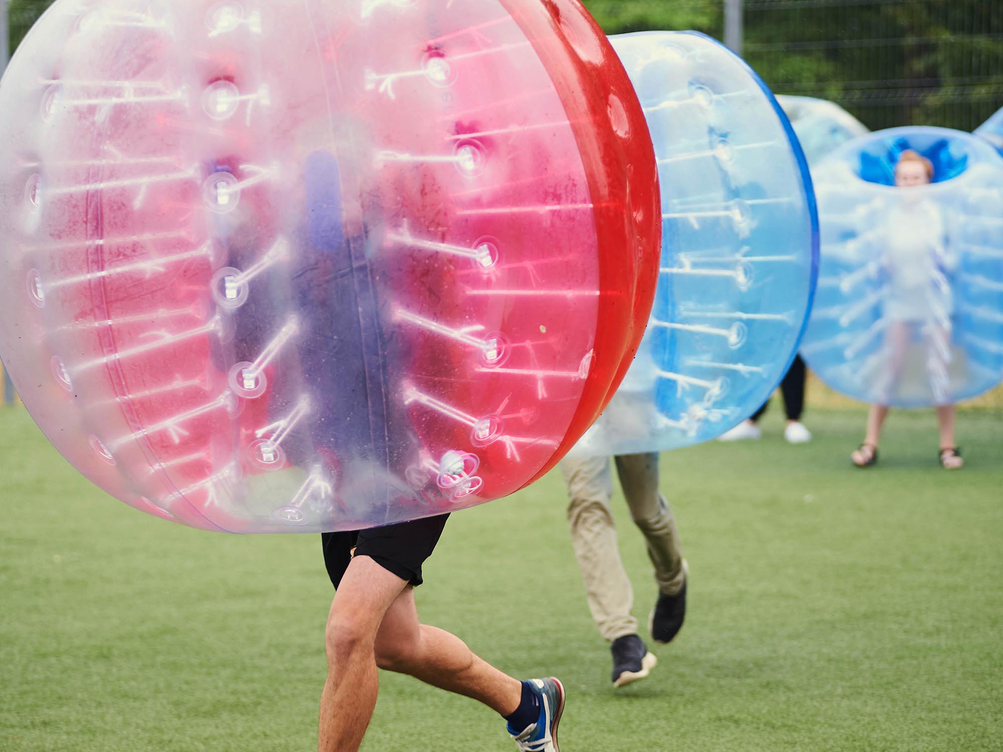 Cheap Stag Do Ideas - Bubble Football