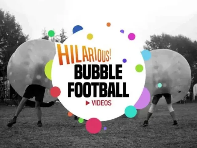 Hilarious Bubble Football Videos