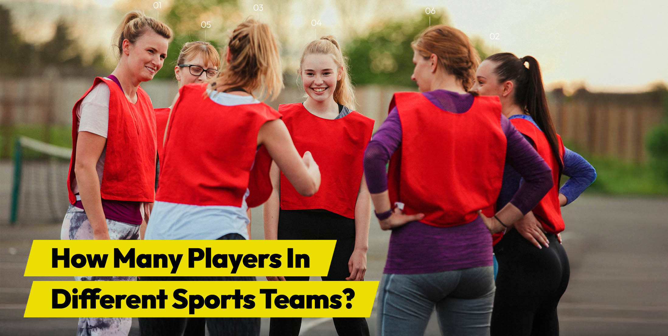How Many Players In Different Sports Teams?