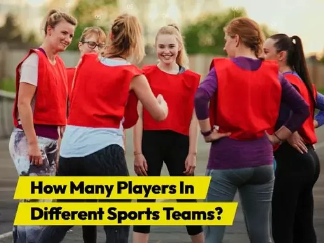 How Many Players In Different Sports Teams