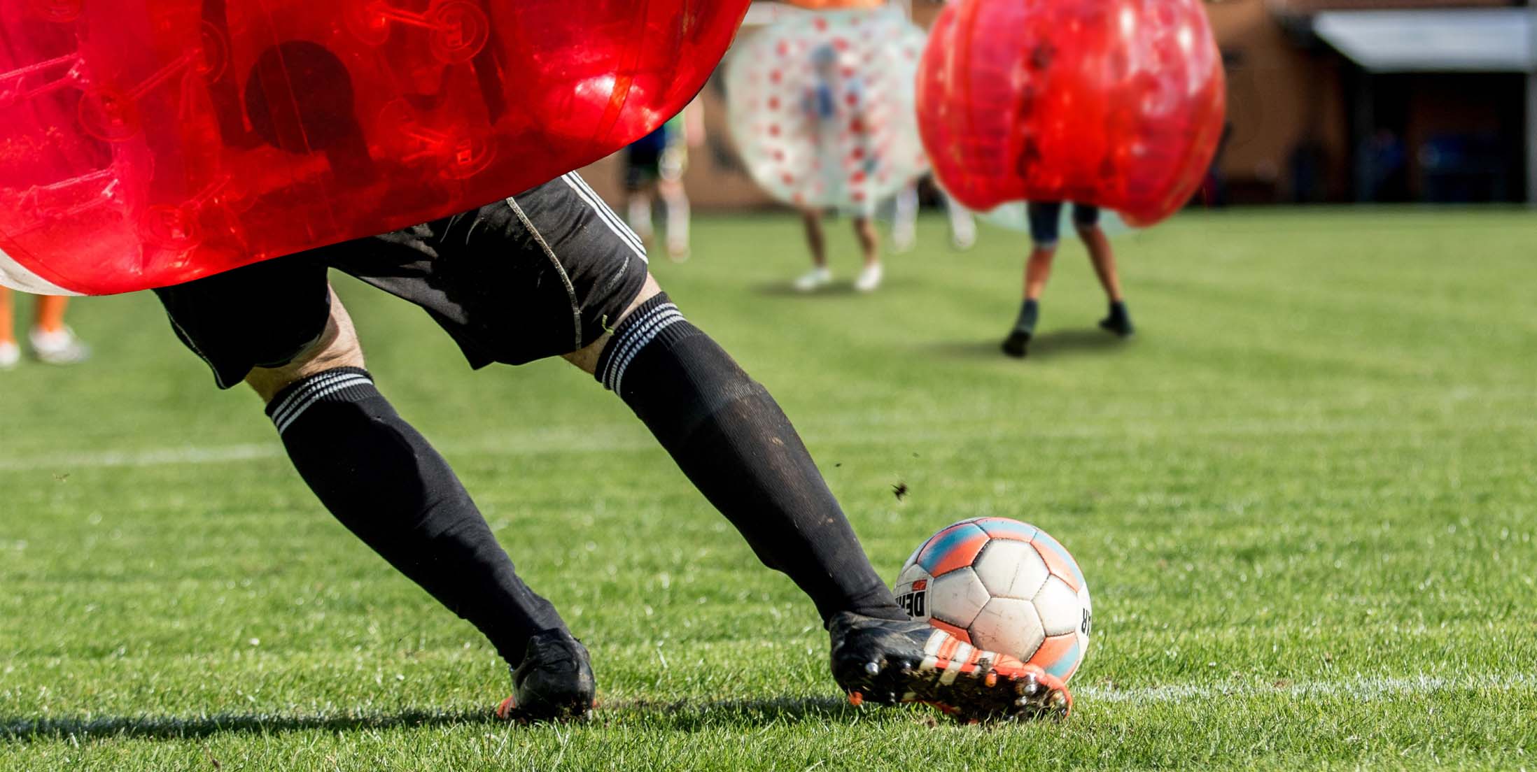 Tips for Staying Safe whilst Playing Zorb Football Banner